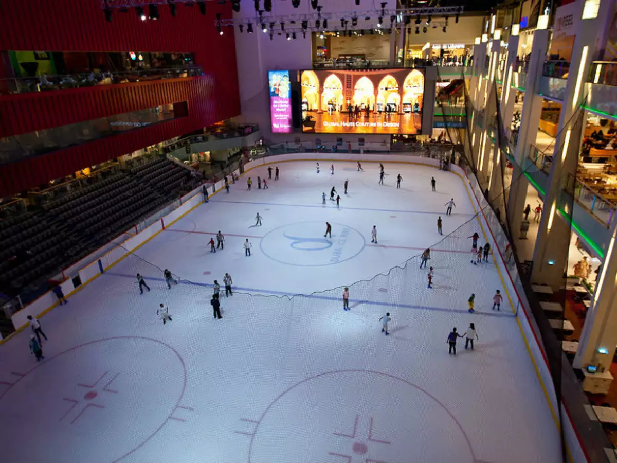 Ice Rink Dubai Mall
