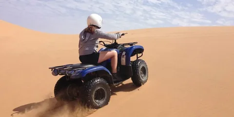 Red Dunes Morning Desert Safari With Quad Bike Rude