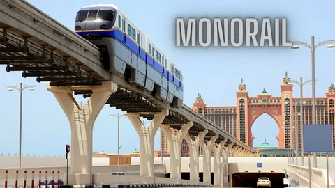 The Palm Jumeirah Monorail Dubai